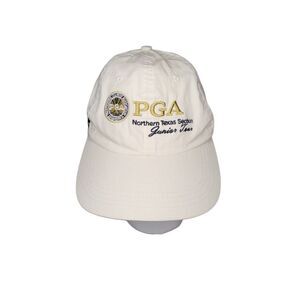 PGA Golf Adjustable Strap Hat Youth Northern Texas Section Junior Tour Embroider